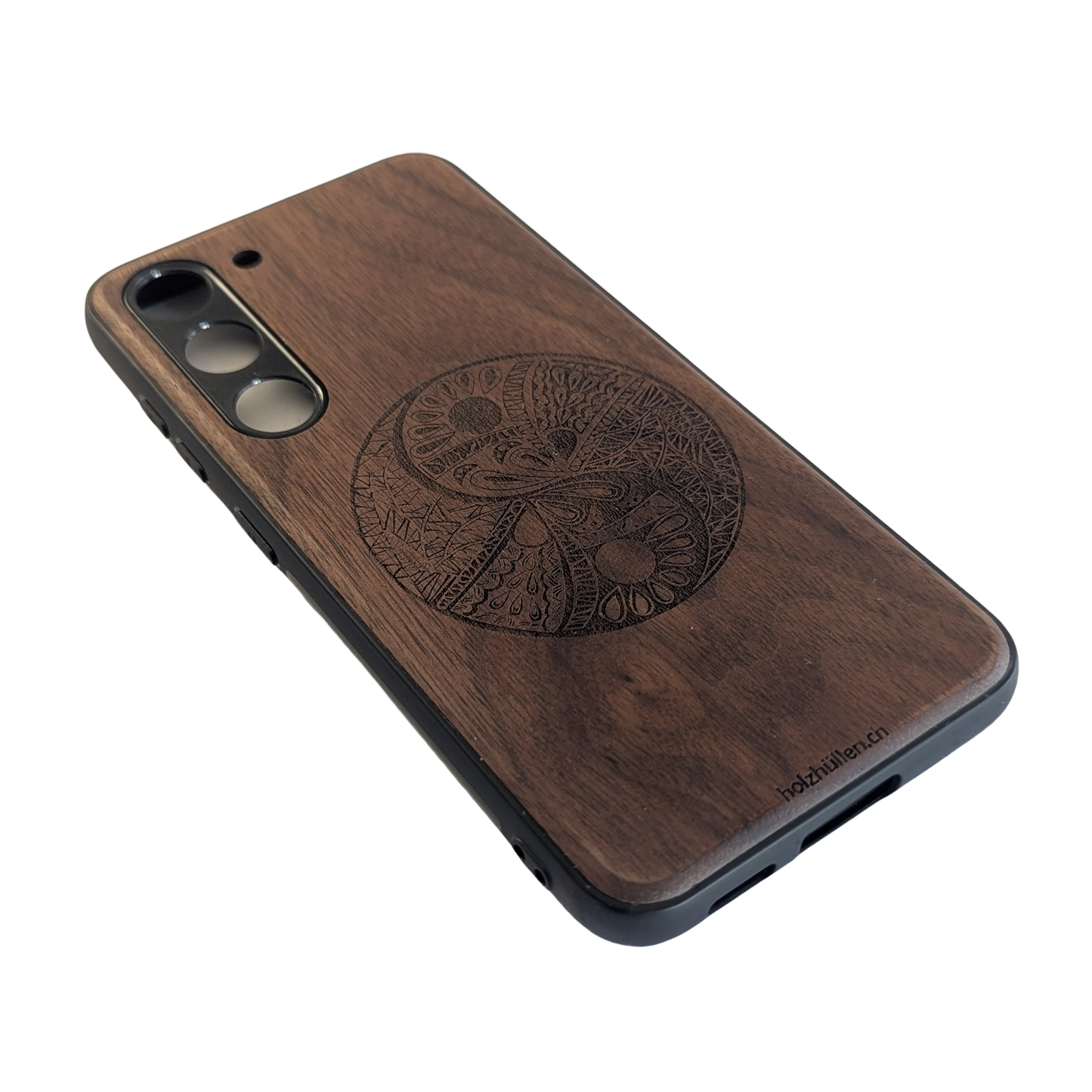 Holzhülle Nussbaumholz