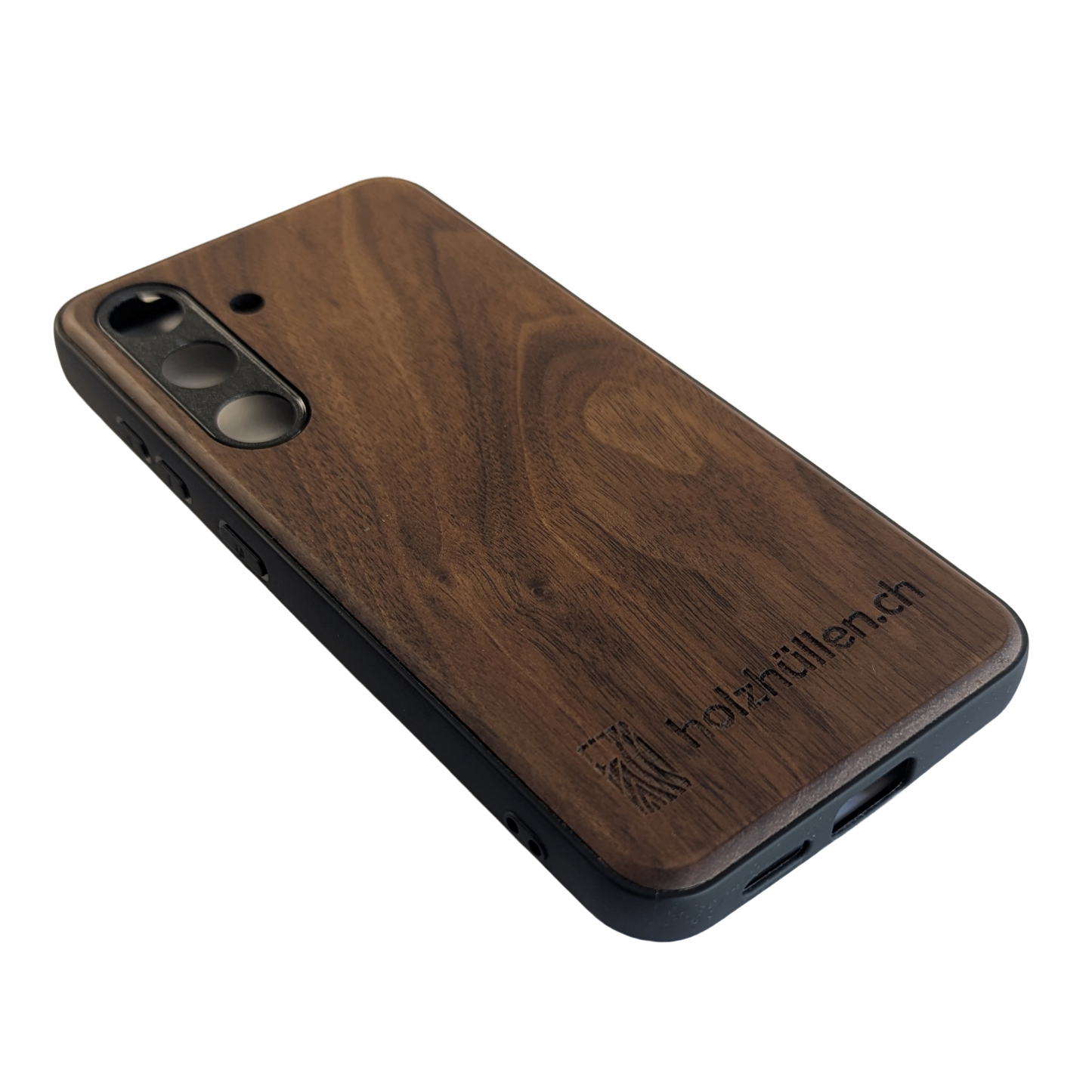 Samsung Hülle Nussbaumholz