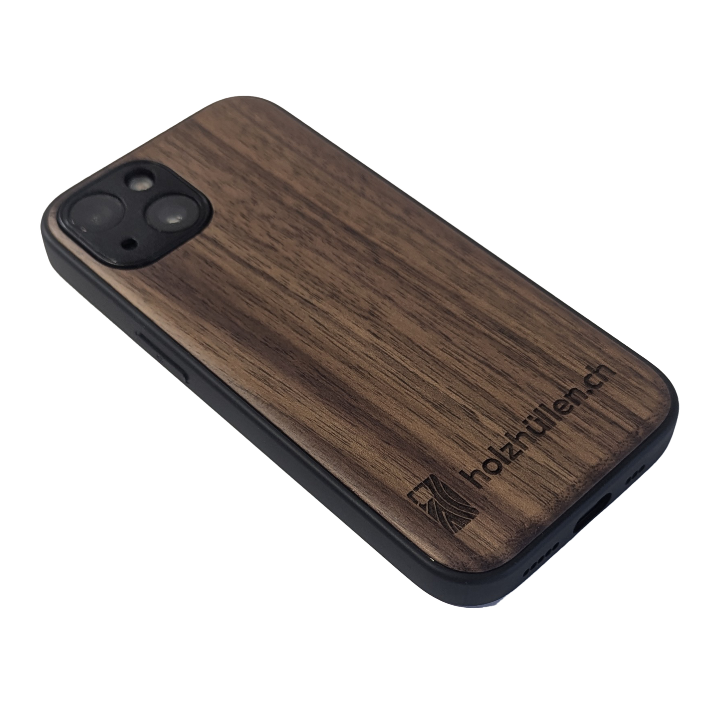 iPhone Holzhülle Nussbaumholz