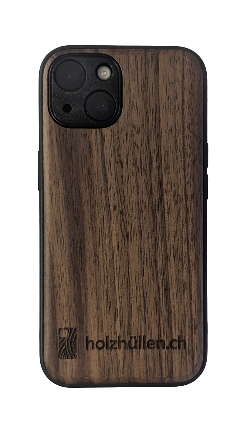iPhone Holzhülle Nussbaumholz
