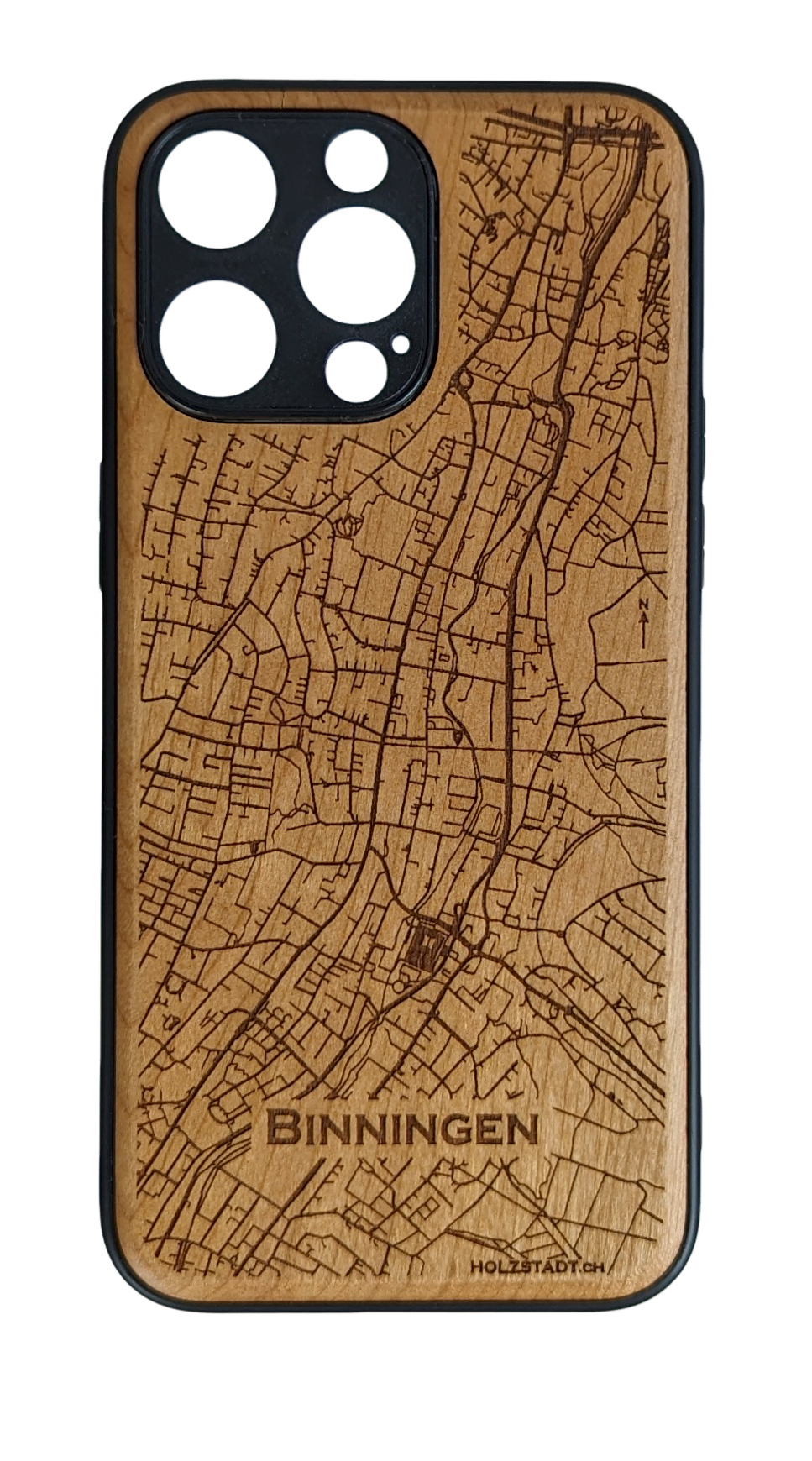 Handyhülle Holz personalisiert