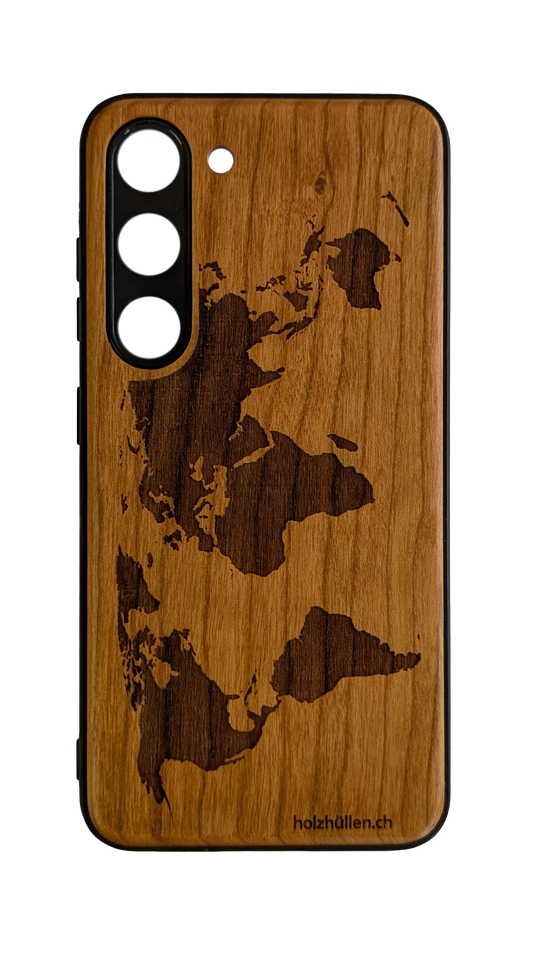 Samsung Hülle Weltkarte