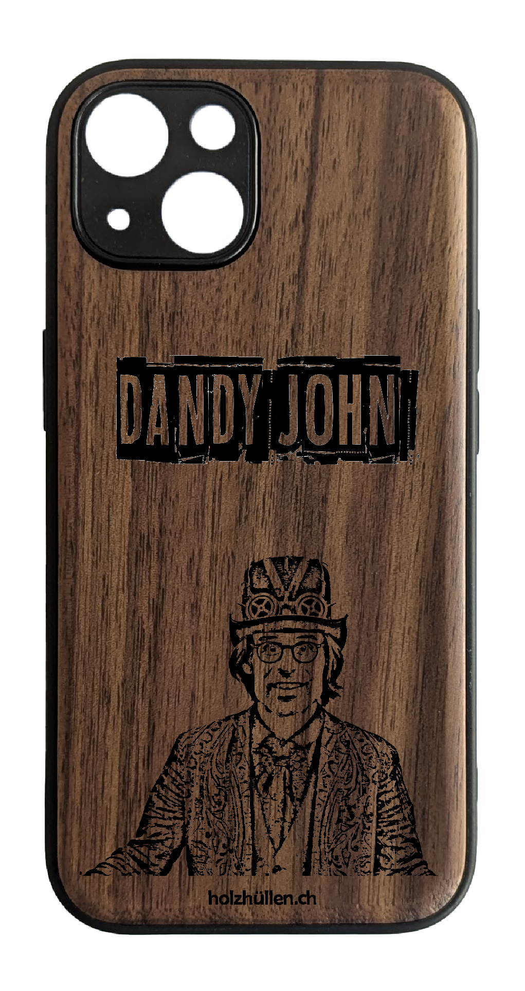 Handyhülle Dandy John iPhone Nussbaumholz