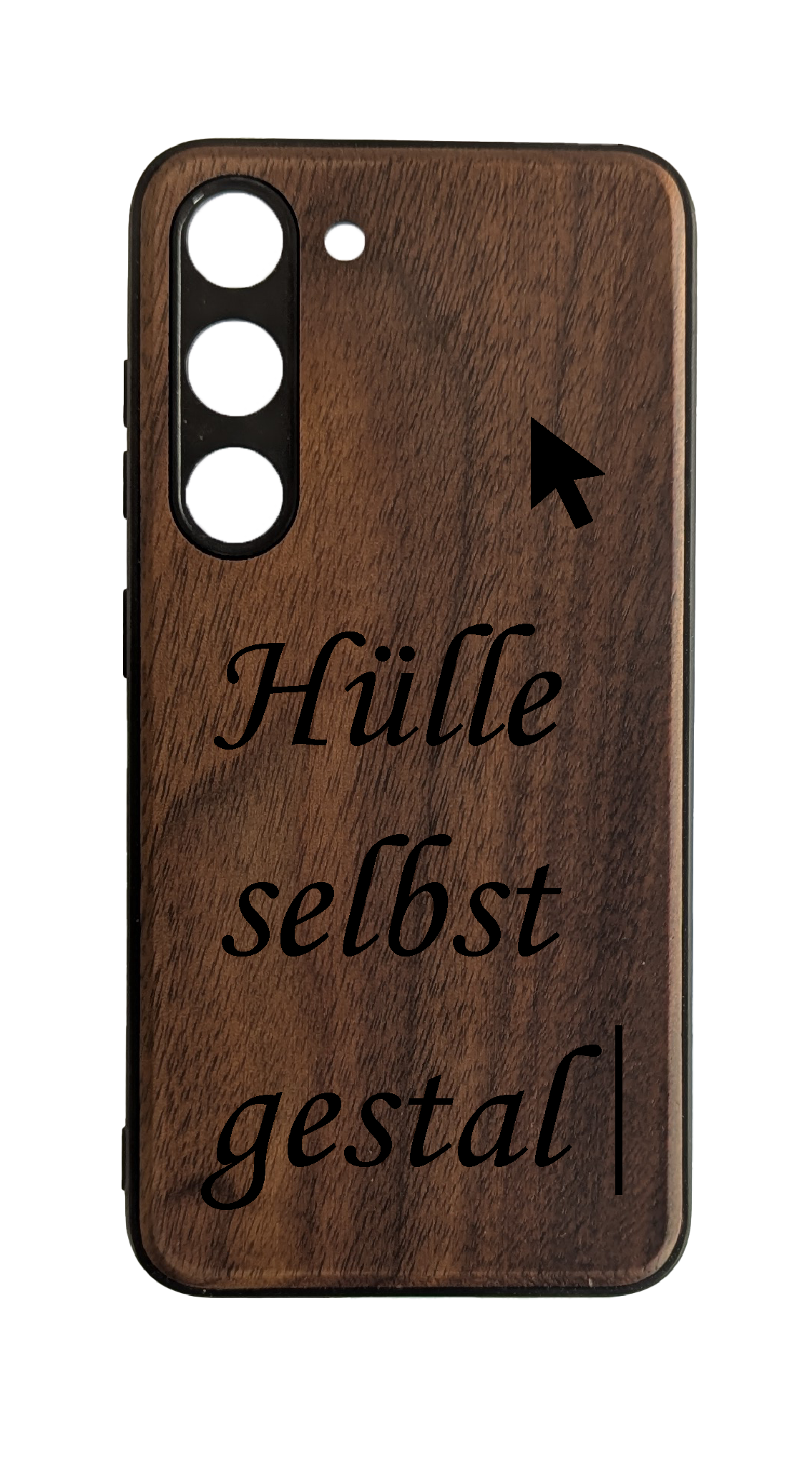 Handyhülle selbst gestalten Samsung Nussbaum