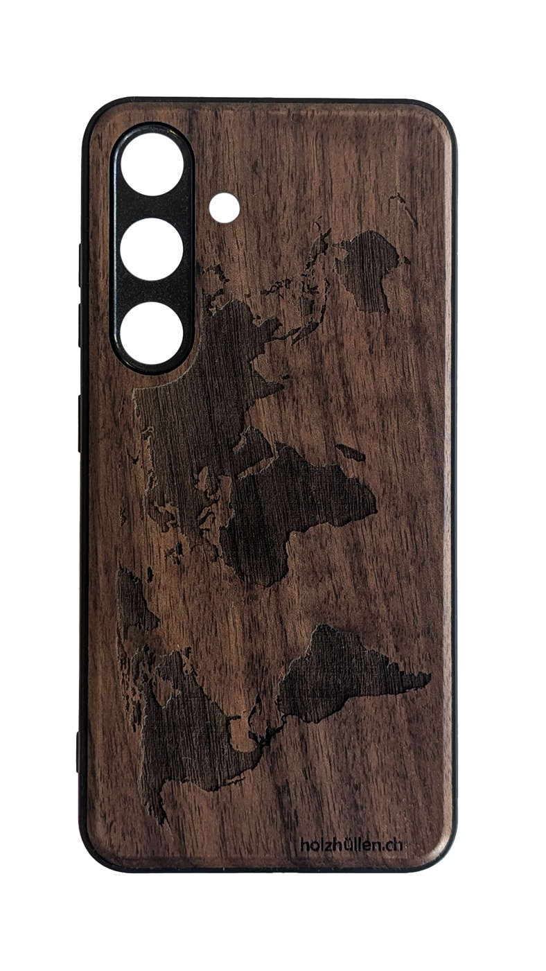 Samsung Handyhülle Weltkarte